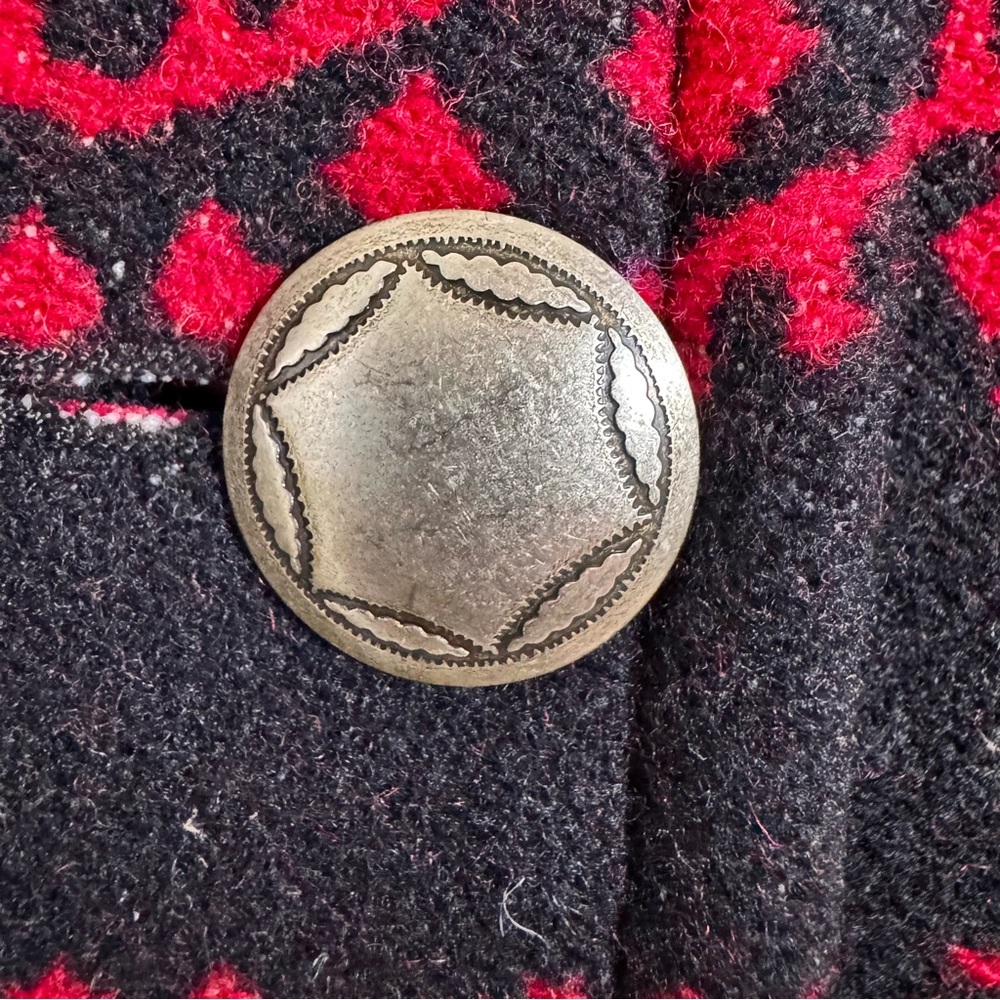 Pendleton Rimrock Jacquard Coat | Stepped Arrow Western Wool | Women’s M - Picture 6 of 10